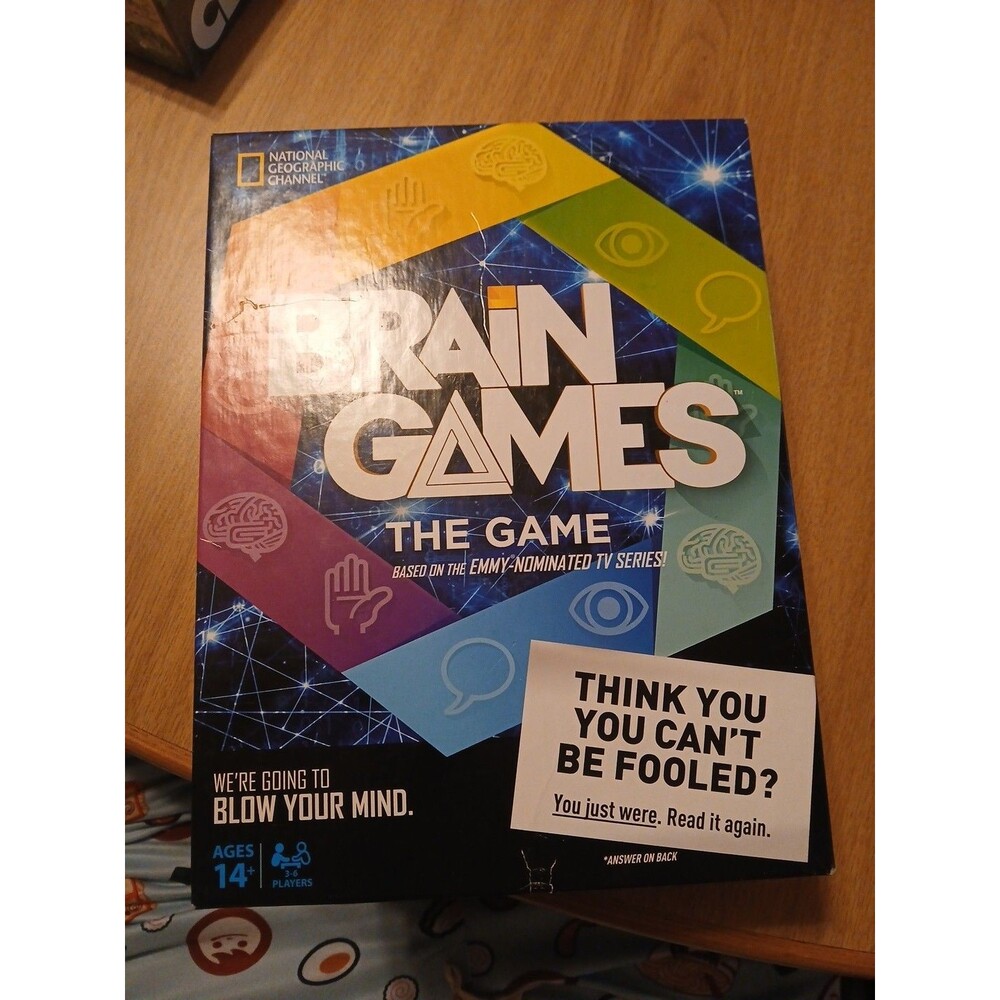 Brain Games The Game by Buffalo New Factory 2015 -Pre-owned Excellent Condition